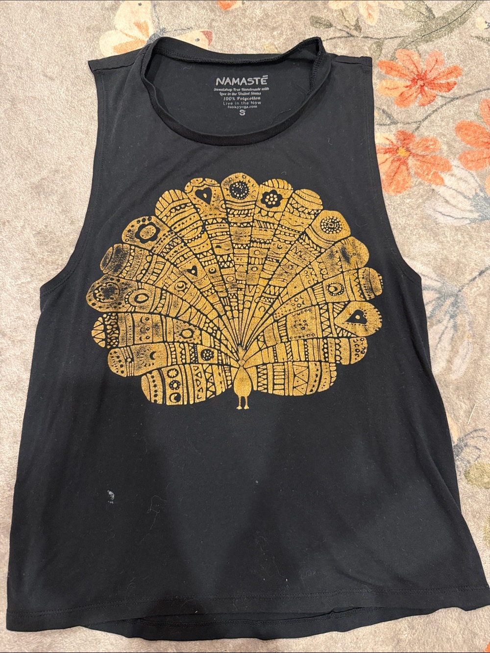 NAMASTE yoga top